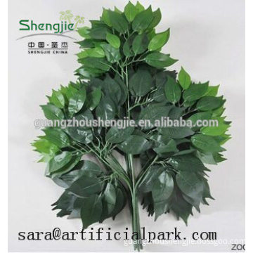Artificial foliage tree branches leaves artificial ficus for ornamental plants decoration
